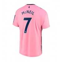 Everton Dwight McNeil #7 Fotballklær Bortedrakt 2022-23 Kortermet